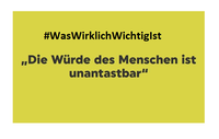 #WasWirklichWichtigIst